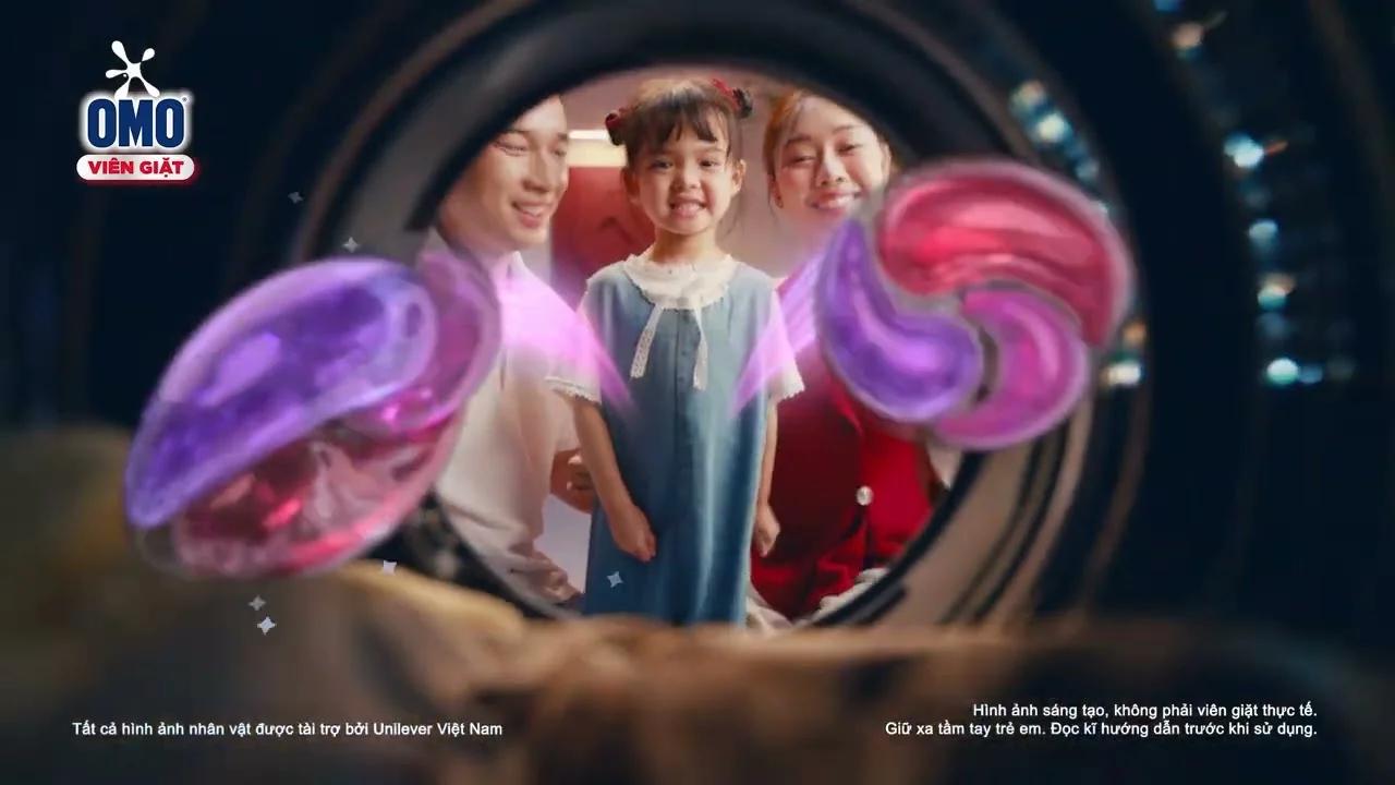 TIẾN VÀO THẾ HỆ GIẶT DÊ CÙNG VIÊN GIẶT OMO- 1 BƯỚC THẢY SIÊU SỨC MẠNH