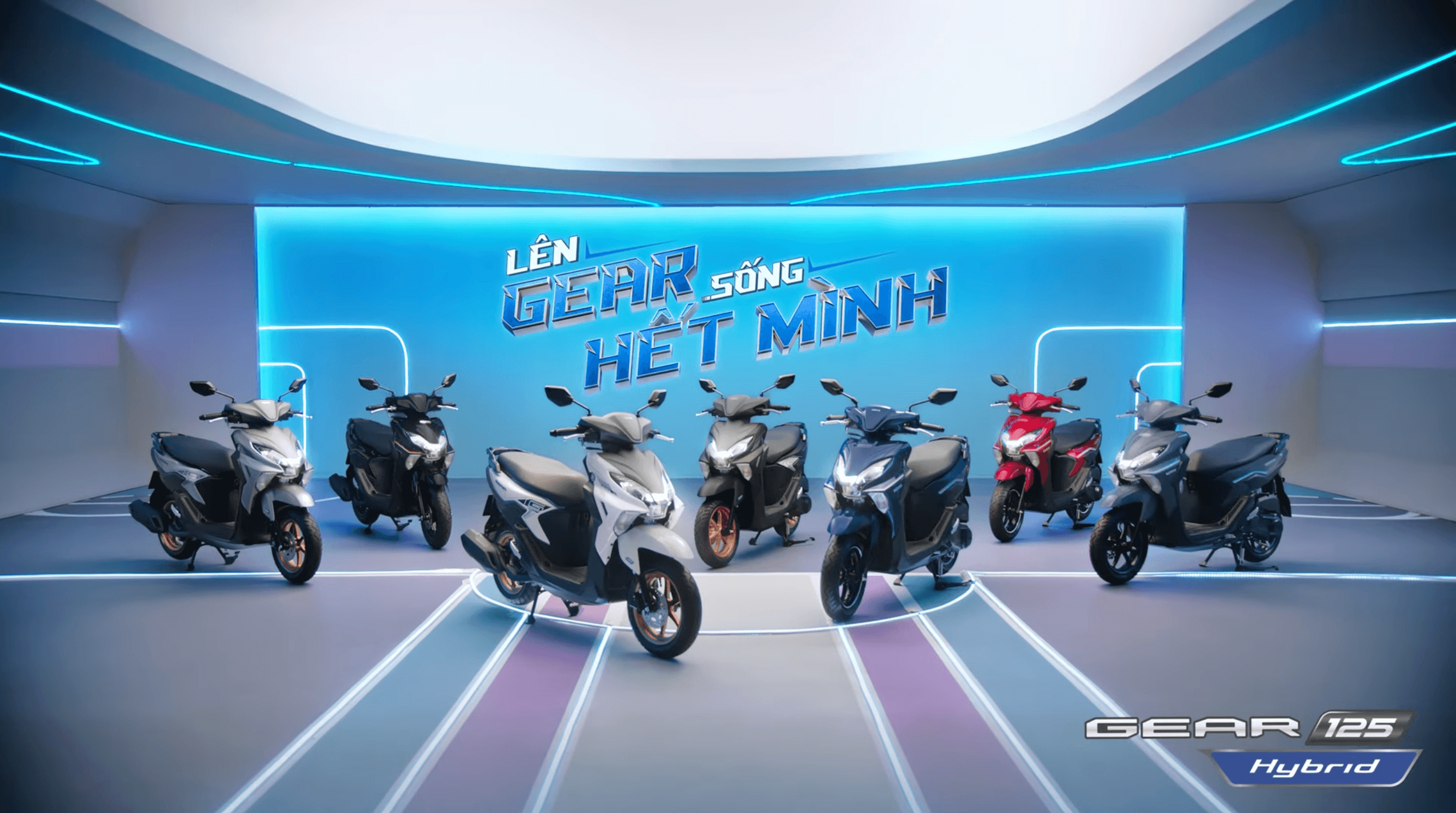 YAMAHA GEAR 125 HYBRID – NĂNG LƯỢNG MỚI, HẾT MÌNH VỚI NHỊP SỐNG ĐÔ THỊ