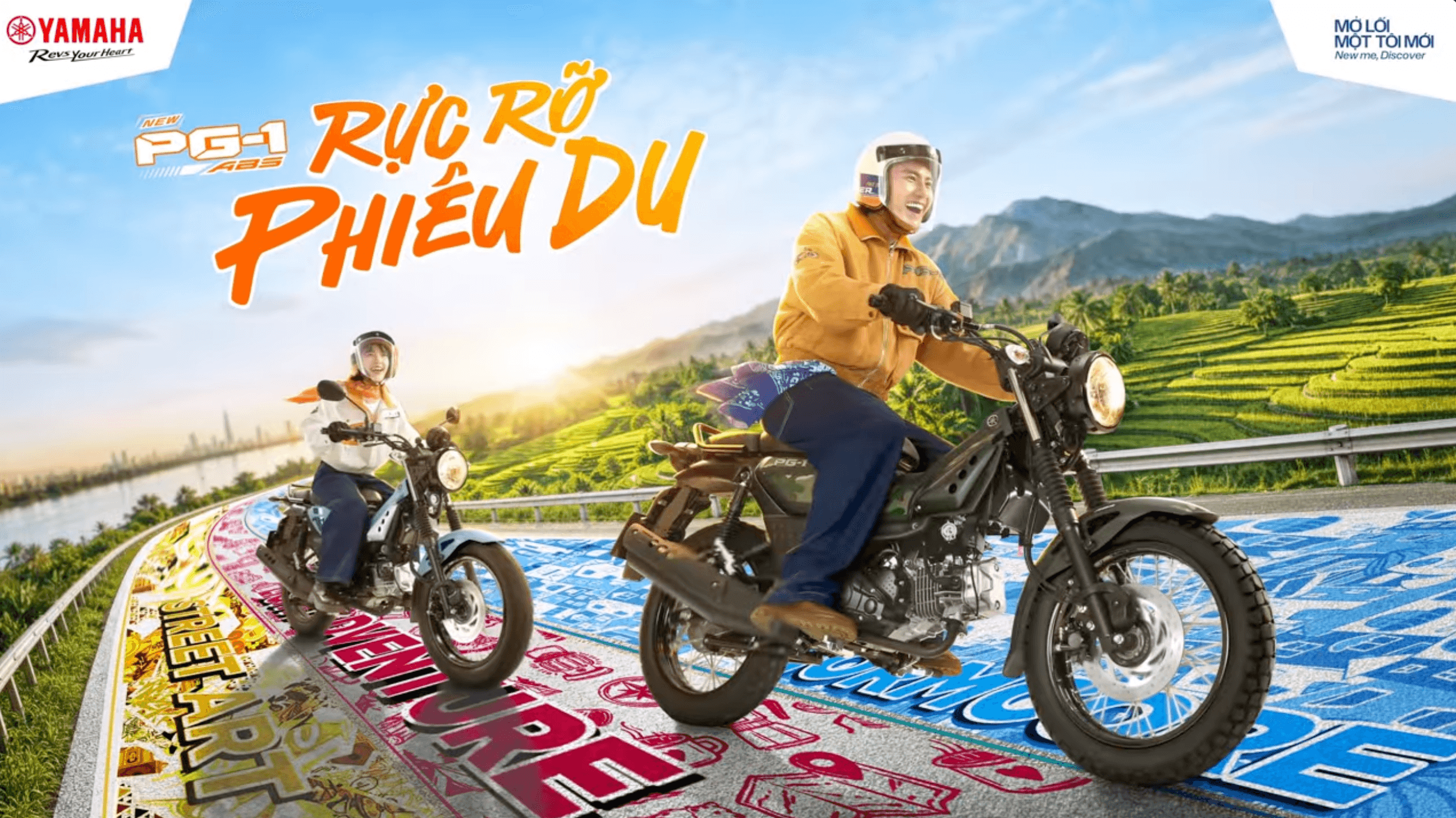 BA CHẤT RIÊNG - CÙNG MỘT ĐAM MÊ YAMAHA PG-1 🎨🏙️🧭